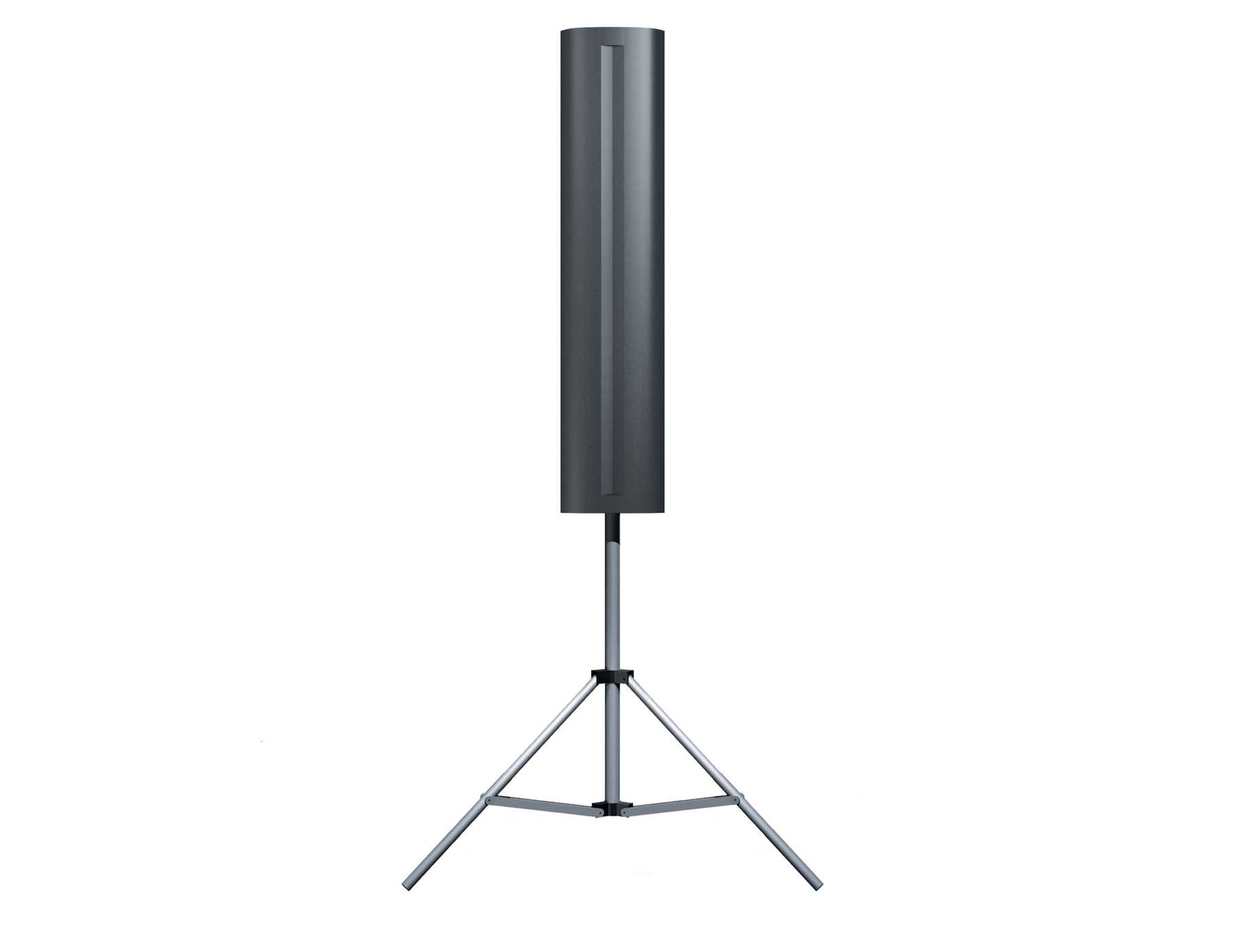 Portable tripod projection screen